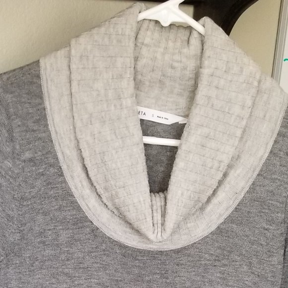 Athleta Heathered Gray Merino Wool Dress - Picture 1 of 6